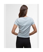 Women's Barbour International Estella T-Shirt - Light Steel Blue