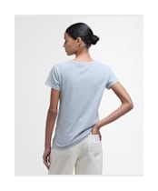 Women's Barbour Merseyside T-Shirt - Light Grey Marl