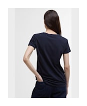 Women's Barbour Highlands T-Shirt - Navy