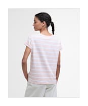 Women's Barbour Otterburn Stripe T-Shirt - Primrose Pink