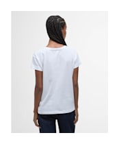 Women's Barbour Kenmore T-Shirt - White