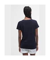 Women's Barbour Penfor T-Shirt - Navy