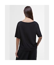 Women's Barbour International Riley T-Shirt - Black