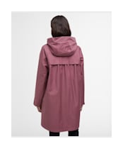 Women's Barbour Heron Waterproof Jacket - DEEP PRUCE