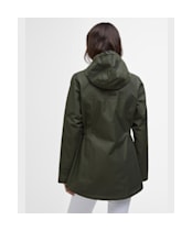 Women's Barbour Dallas Waterproof Jacket - Olive / Ancient Tartan