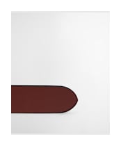 Men's Barbour Allanton Leather Belt - Natural Tan