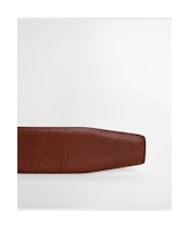 Men's Barbour Clyde Leather Belt - Brown