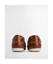 Men's Barbour Wake Boat Shoe - Cognac