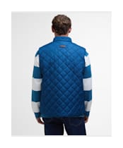 Men's Barbour Chesterwood Quilted Gilet - Dark Petrol / River Birch