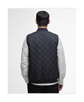 Men's Barbour International Harfell Quilted Gilet - Black