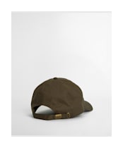 Men's Barbour Campbell 6 Panel Cotton Sports Cap - Uniform Green