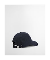 Men's Barbour Campbell 6 Panel Cotton Sports Cap - New Navy
