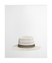 Men's Barbour Whitfield Fedora Hat - Antique White