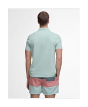 Men's Barbour Sports Polo 215G - Pale Apple