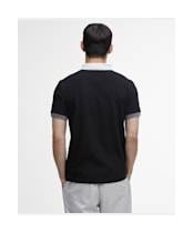 Men's Barbour International Howall Polo Shirt - New Black