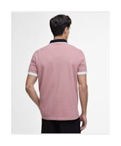 Men's Barbour International Howall Polo Shirt - Vintage Pink