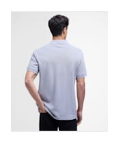 Men's Barbour International Essential Polo - Oyster Grey