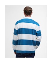 Men's Barbour Broome Rugby Shirt - Midnight