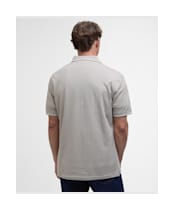 Men's Barbour Heydon Performance Polo Shirt - Military Brown