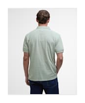 Men's Barbour Taverham Performance Polo Shirt - Pine Green