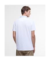 Men's Barbour Oxtown Feature Tailored Fit Polo Shirt - White