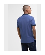 Men's Barbour Lynmouth Tipped Tailored Fit Polo Shirt - Oceana