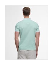 Men's Barbour Ferrybridge Lightweight Tailored Fit Polo Shirt - Pale Apple