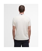 Men's Barbour Trematon Tailored Fit Polo Shirt - Antique White