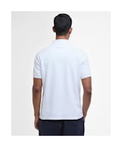 Men's Barbour Hingham Polo Shirt - White