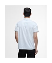 Men's Barbour International Ollie Twin Tipped Placket Polo - Whisper White