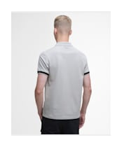 Men's Barbour International Bradley Polo Shirt - Concrete