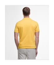 Men's Barbour Active Tailored Fit Polo Shirt - Yellow
