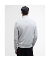 Men’s Barbour International Essential Half Zip Sweater - Concrete