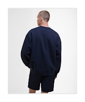 Men's Barbour International Formula Oversized Crew Sweatshirt - Sapphire Navy