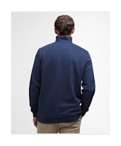 Men's Barbour Nelson Half Zip Sweatshirt - Navy Marl