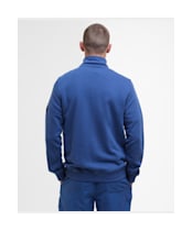 Men's Barbour International Outline Funnel Neck Sweatshirt - North Sea Blue