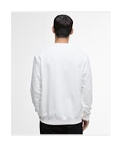 Men's Barbour International Jason Technique Crew Sweat - Whisper White