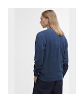 Men's Barbour Larkhill Crew Neck Sweatshirt - Navy