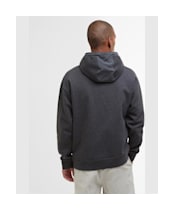 Men's Barbour Yalding Hooded Sweatshirt - Charcoal Marl