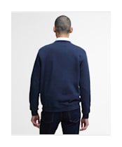 Men's Barbour International Carlisle Graphic Sweatshirt - Sapphire Navy
