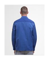 Men's Barbour International Inline Overshirt - North Sea Blue