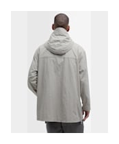 Men's Barbour Durham Hooded Overshirt - Concrete