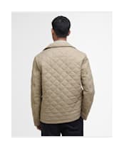 Men's Barbour Tyne Liddesdale Quilted Jacket - Washed Stone
