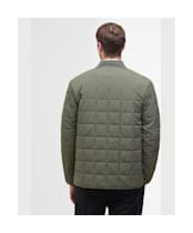 Men's Barbour Elmstone Quilted Jacket - Uniform Green