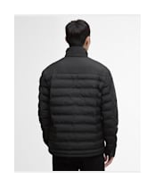 Men's Barbour International Welded Ariel Shirt Quilted Jacket - Black