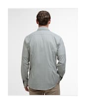 Men's Barbour Teesdale Long Sleeve Performance Shirt - Stone