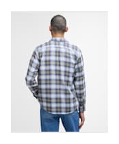 Men's Barbour International Trailist Ombre Shirt - Bleached Olive