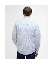 Men's Barbour Caswell Tattersall Regular Fit Shirt - Pine Green