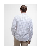 Men's Barbour Caswell Tattersall Regular Fit Shirt - Navy