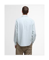 Men's Barbour Fenfield Oxford Stripe Relaxed Fit Shirt - Pale Apple